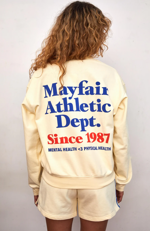 The Mayfair Group - Mayfair Athletic Department Notch-Neck Sweatshirt