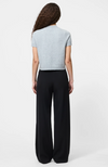 French Connection - Vhari Knit Mock Neck Short Sleeve Top