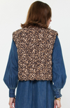 Current Air - Quilted Leopard Vest
