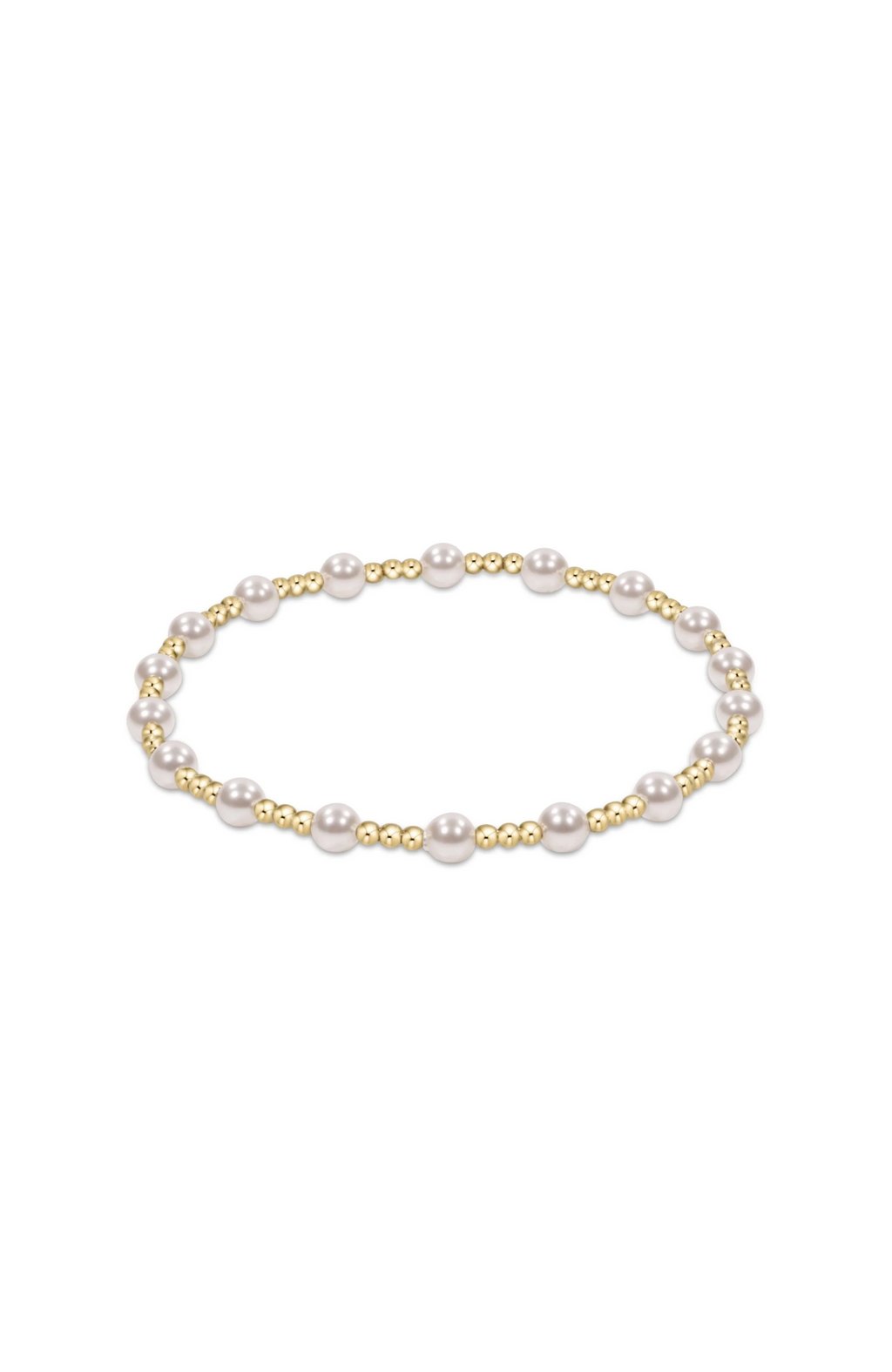 Enewton - Classic Sincerity Pattern 4mm Pearl Bracelet