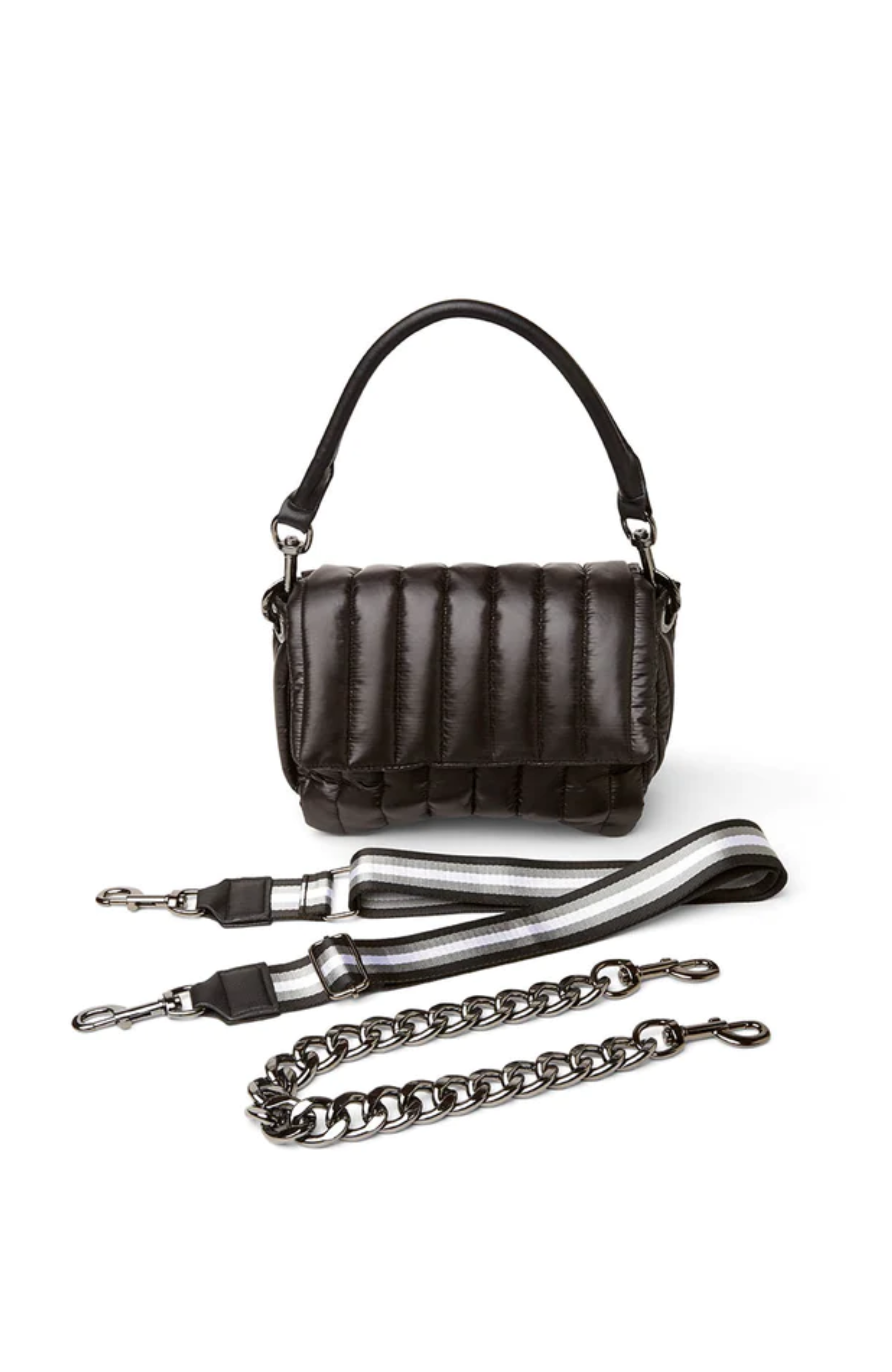 F20322 BAR BAG SHINY BLACK THINK ROYLN – 310 Rosemont