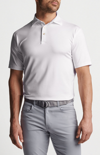Peter Millar - Solid Performance Jersey Polo Sean Self-Collar