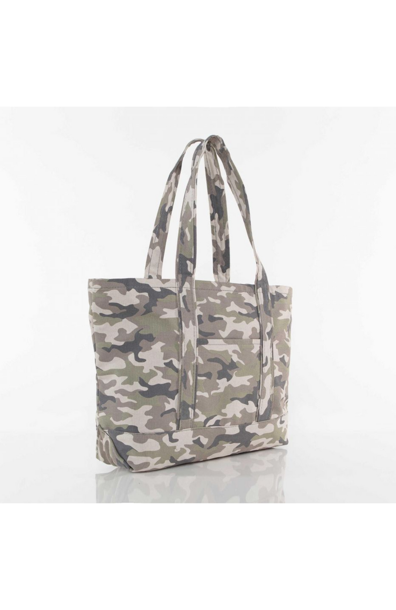CB Station - Camo Boat Tote