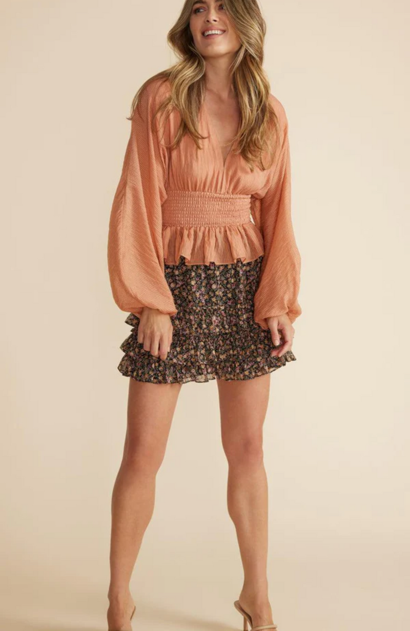 MINKPINK - Tahlia Shirred Blouse