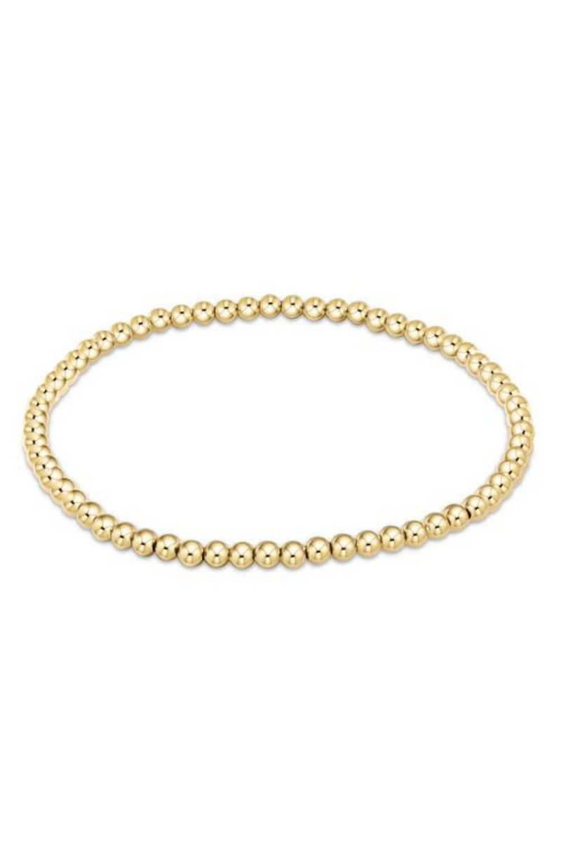 Enewton - Classic Gold Bead Bracelet 3mm