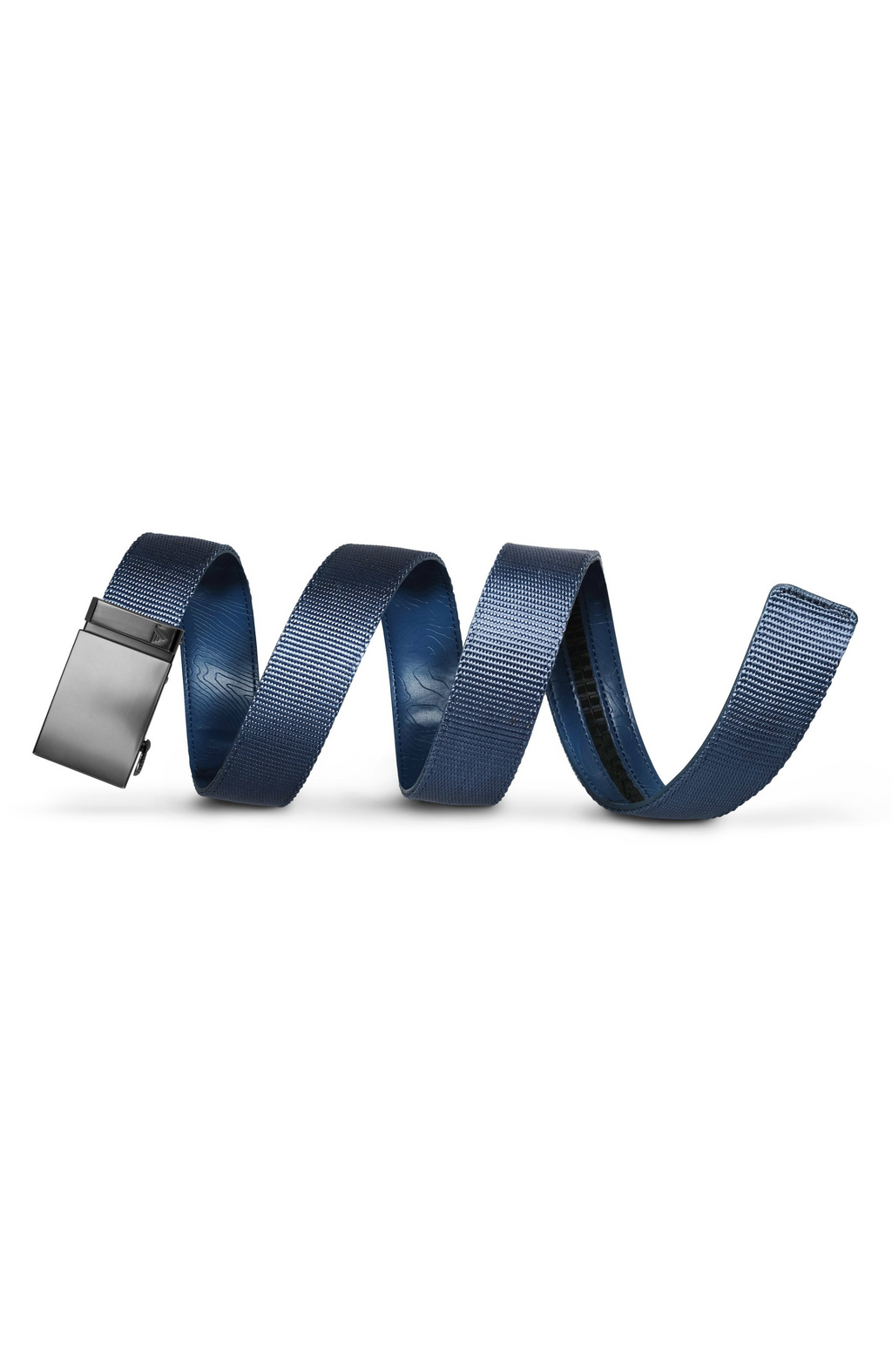 Mission Belt - Blue Nylon with Gunmetal Buckle