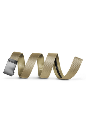 Mission Belt - Tan Nylon with Gunmetal Buckle