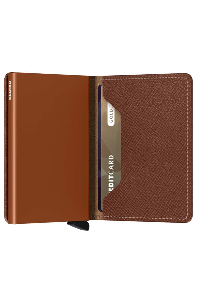 Secrid - Slimwallet Saffiano Caramel