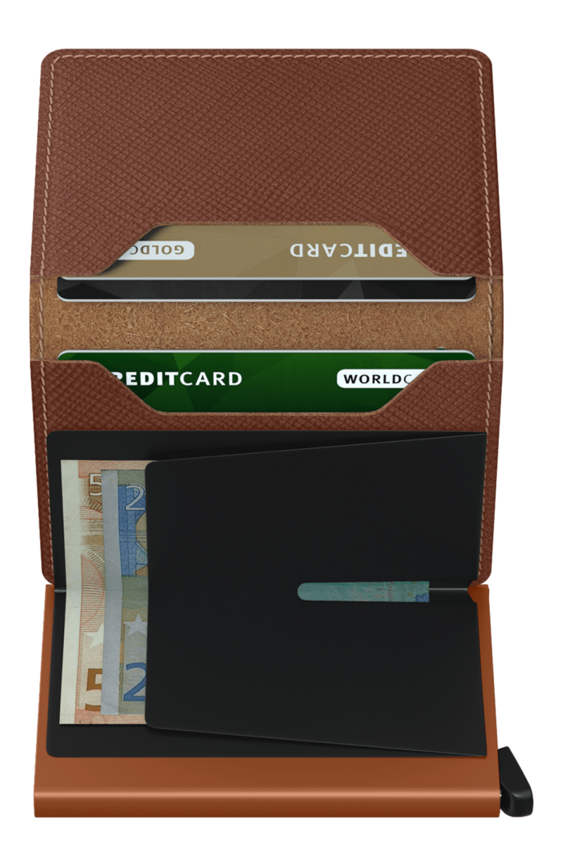 Secrid - Slimwallet Saffiano Caramel