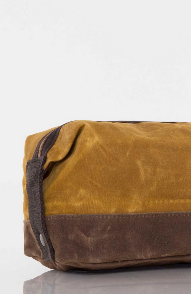 Waxed Dopp Kit