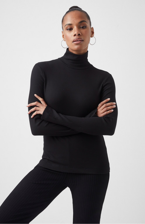 French Connection - Talie Modal Jersey High Neck Top