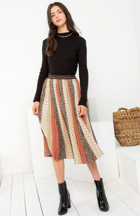 Pleated Skirt