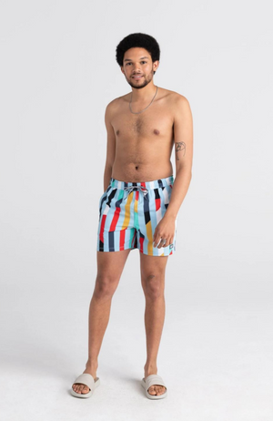 Saxx - Oh Buoy 2N1 Volley Swim Trunks 5"