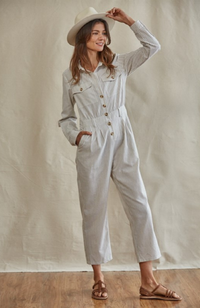 Nola Striped Jumpsuit