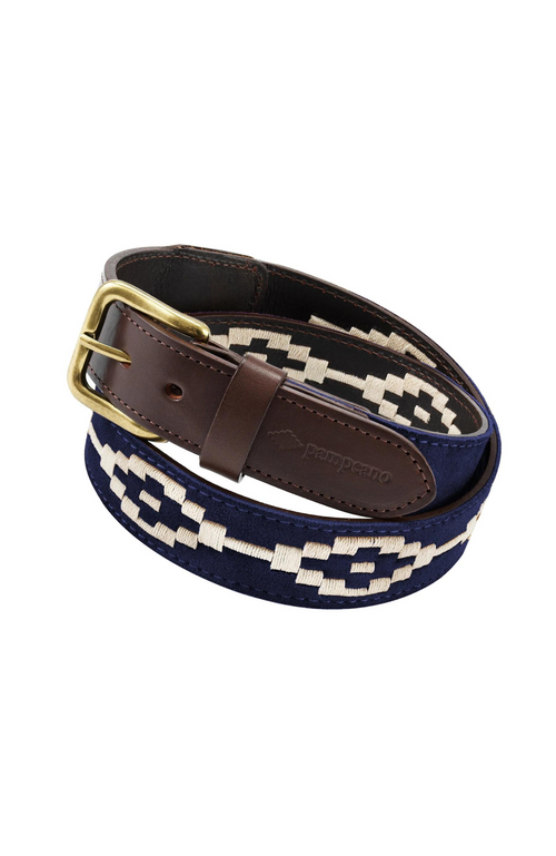 Pampeano - Confianza Polo Belt Navy Suede