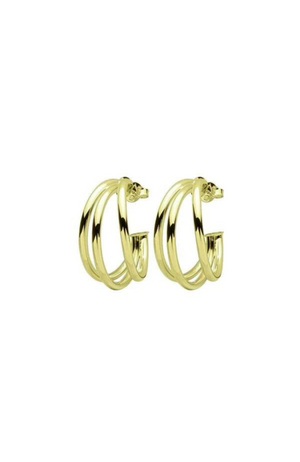 Sheila Fajl - Small Claire Triple Hoops