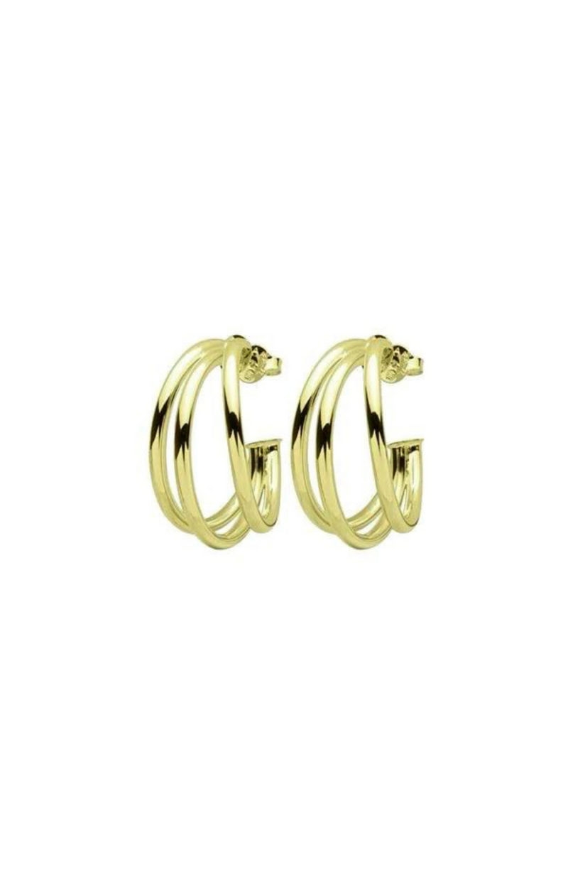 Sheila Fajl - Small Claire Triple Hoops