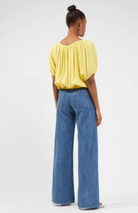 French Connection - Artemas Broderie Scoop Neck Top