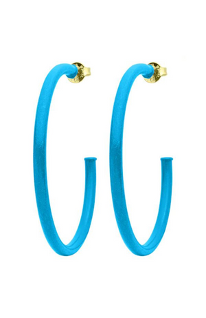 Sheila Fajl - Blue Painted Game Day Hoops