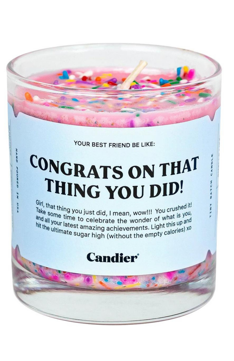 Candier - Congrats Candle