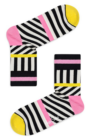Happy Socks - Striped Socks Half Crew