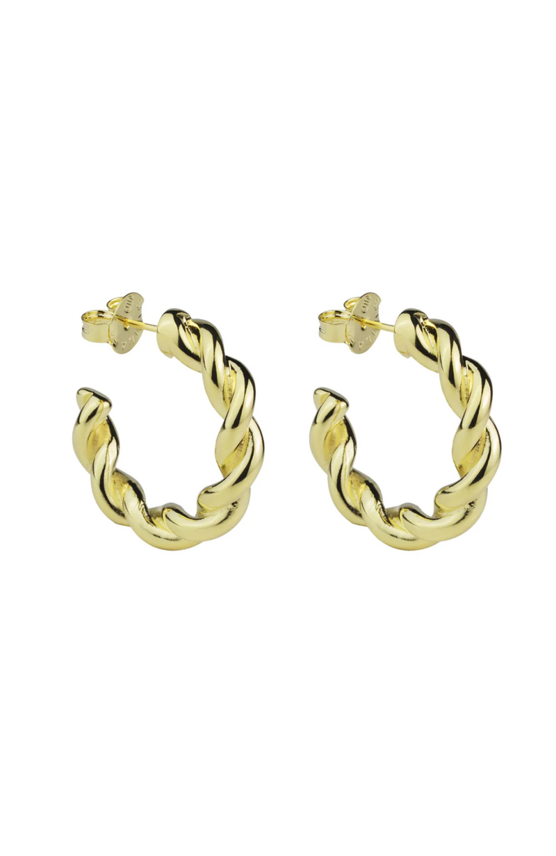 Sheila Fajl - Small Twisted Hoops