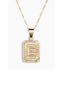 Bracha - Initial Pendant