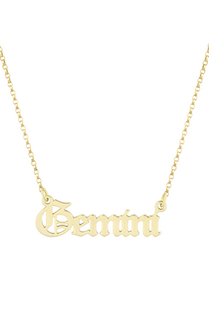 Electric Picks - Astrology Necklace