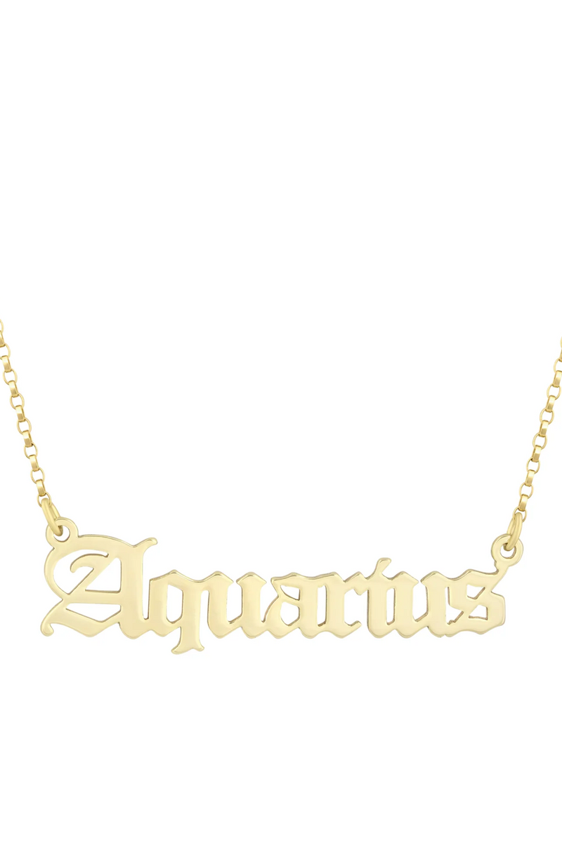 Electric Picks - Astrology Necklace