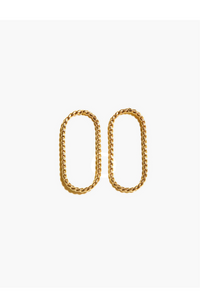 Able - Milani Rope Oval Earrings