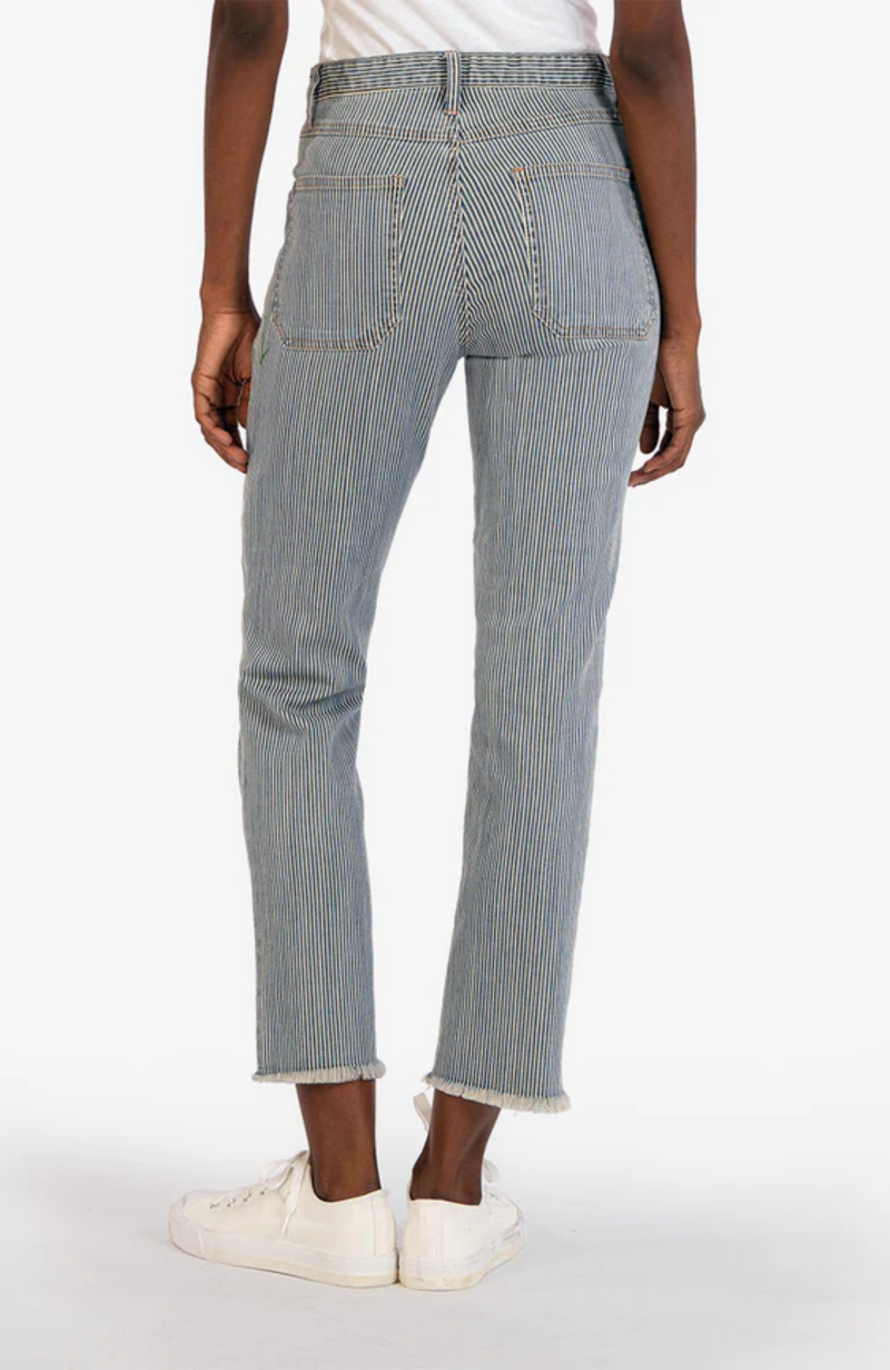 Kut From the Kloth - Reese Hi Rise Strght Ankle Straight Leg
