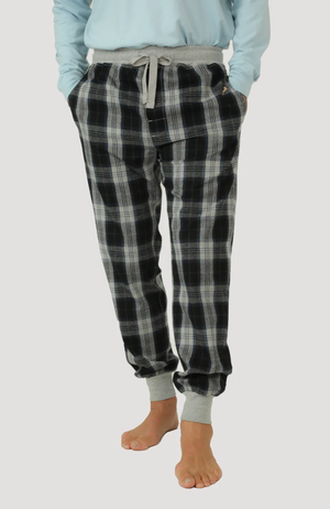 True Grit - Mountain Check Flannel Joggers
