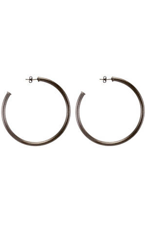 Sheila Fajl - 2.5" Diameter Hoop Earrings
