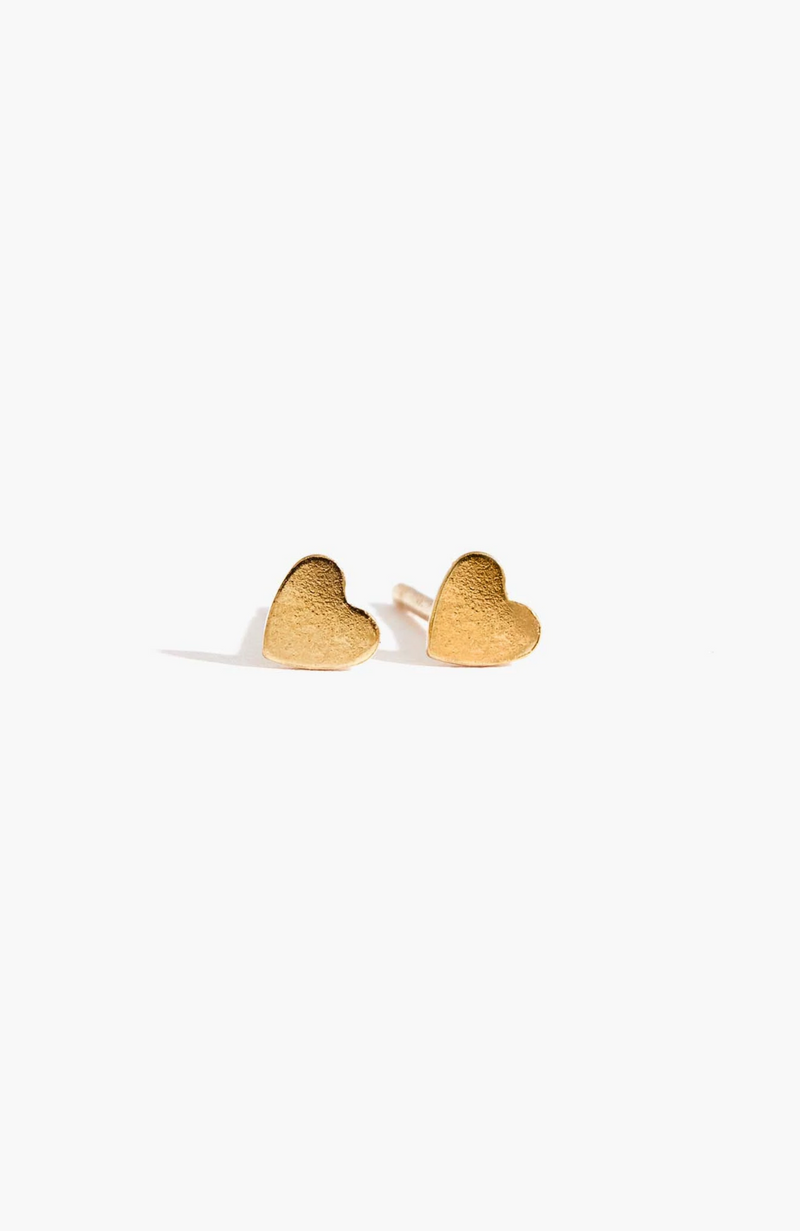 Able - Dainty Heart Studs