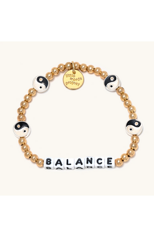 Little Words Project - Balance Gold Filled Yin Yang Bracelet