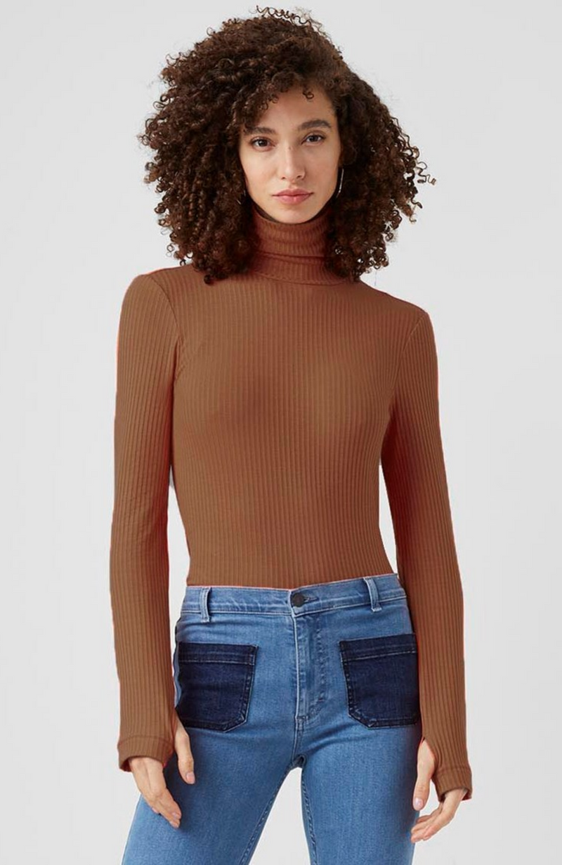 French Connection - Talie Modal Jersey High Neck Top