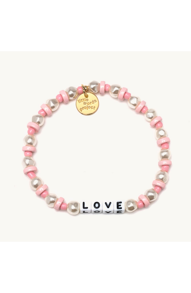 Little Words Project - Love Pink Pearl