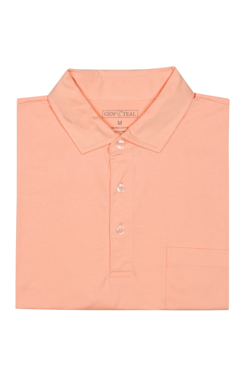 GenTeal - Easton Pima Cotton Polo